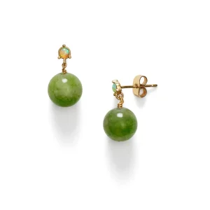 Øredobber | Ball Earring Sage Green