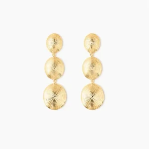 Øredobber | The Ruby Earrings - Gold