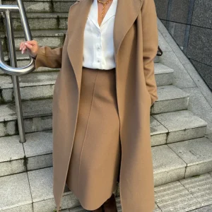 Gloria Skirt Camel Skjørt