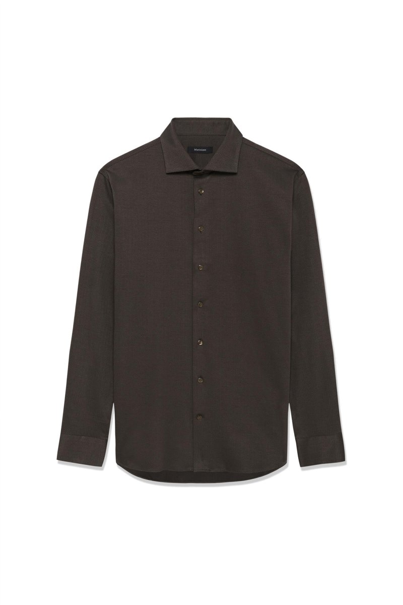 Marc Shirt Mørkebrun - Image 4
