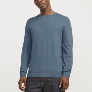 Emil Knit  Crew Neck Petroleum