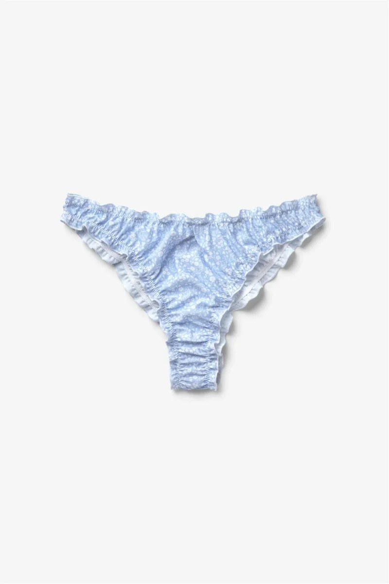 Sea Bikini Bottom Light Blue Print Bikini - Image 3