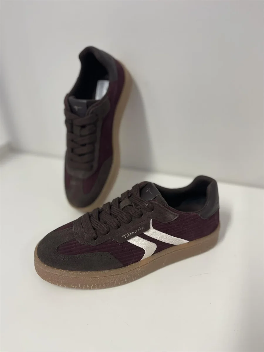 Sneaker Low Mørkerød - Image 4