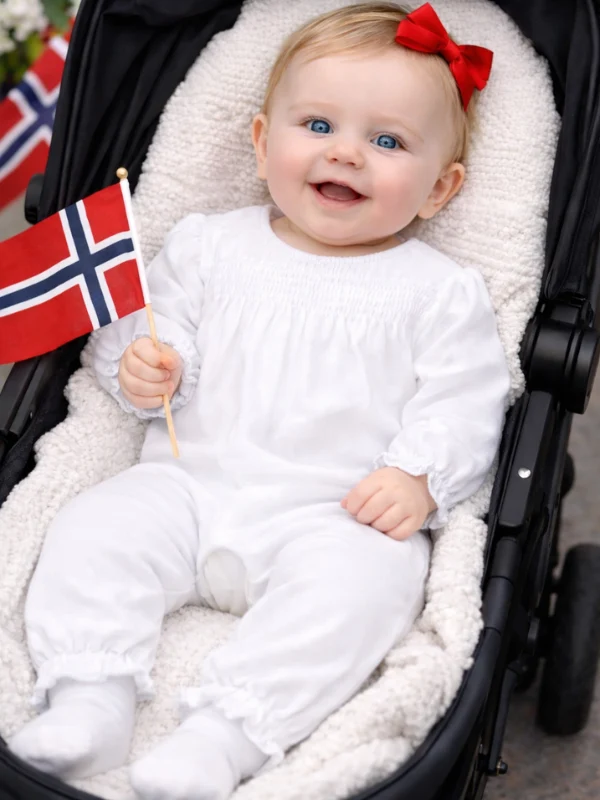 Joha - Heldrakt i bomull Jente Hvit - Image 2