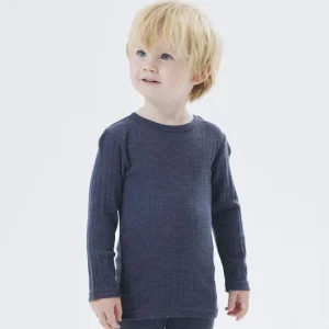 Name it - Trøye i merinoull "WANG" Mini Ombre Blue