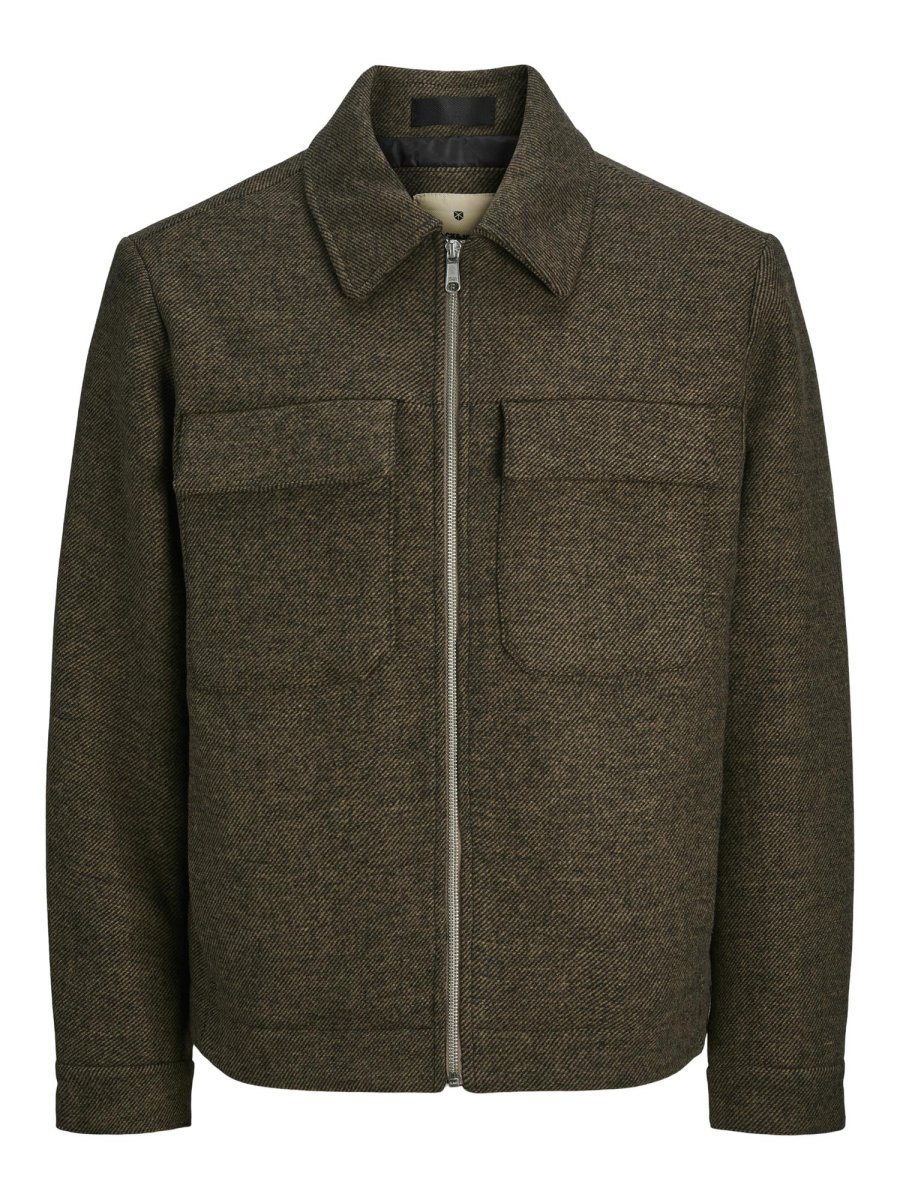 Russel Wool Blend Jacket Brun - Image 2