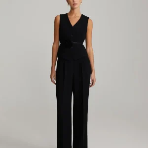 Gytta Trousers Black Bukser
