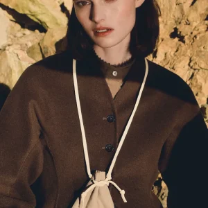 Jakker | Nadina Wool Jacket - Brown
