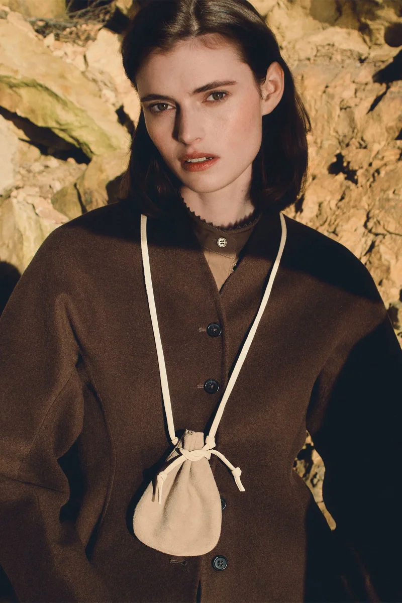 Jakker | Nadina Wool Jacket - Brown