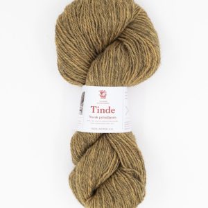 Tinde pelsullgarn, oker