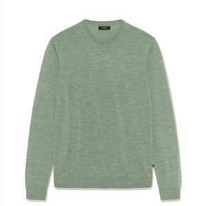 Margrate Merino Pullover Grønn