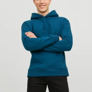 Estar Basic Sweat Hood Mørkegrønn