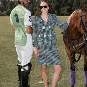 Skjørt | Liza Skirt Navy Checks
