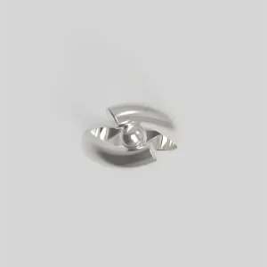 Rose Ring Slim Silver Ringer