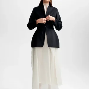 Adah Wool Jacket Black Jakker