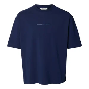 Relaxnorman License Tee Blå