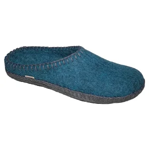 Clemente Filttøfler – Slippers, Melert petrol