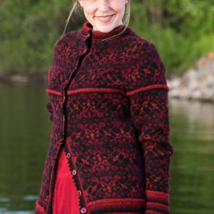 Fridas røde jakke(Sølje) – oppskrift