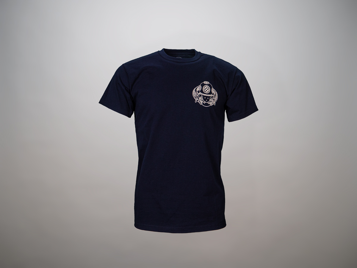 Logo Tee Mid Blue – NORTH SEA CLOTHING