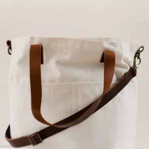Twig & Horn – Crossbody veske canvas, oyster