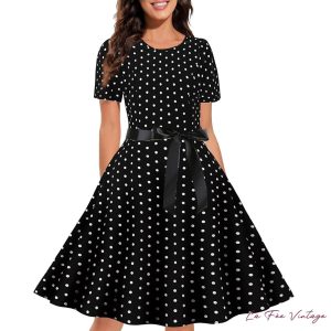 60-talls pin-up kjole