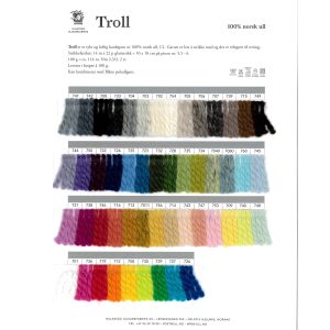 Fargekart, Troll