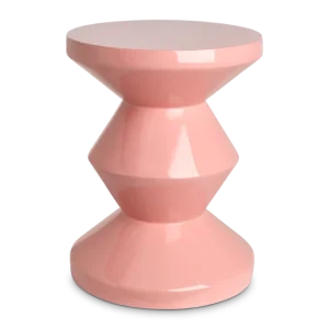 Zig Zag Light Pink Stoler