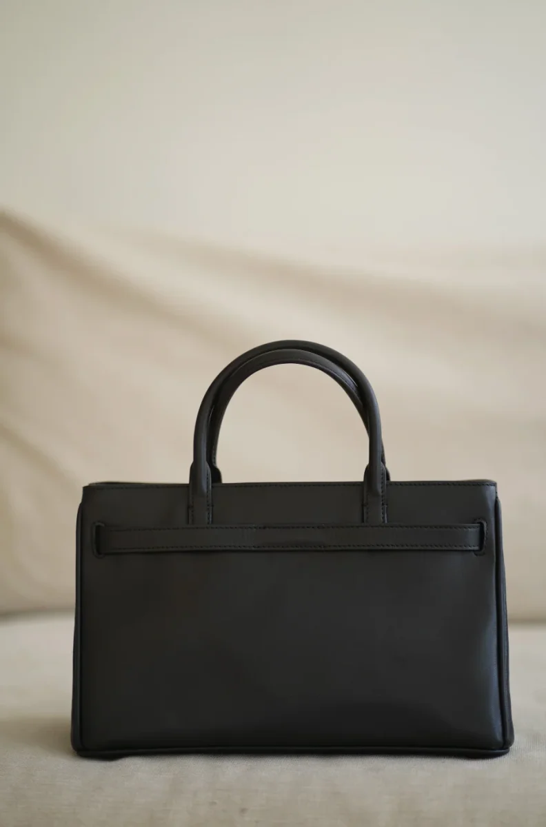 The Norma Bag Black Smooth - Image 5