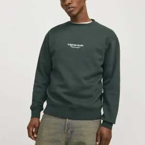 Vesterbro Sweat Crew Neck Mørkegrønn