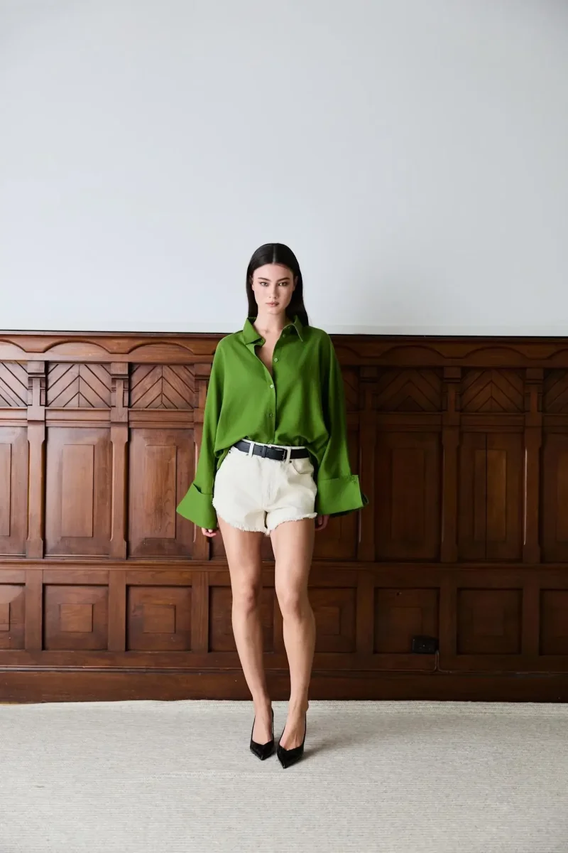 Reign Rise Shorts Raw Ecru Shorts - Image 3