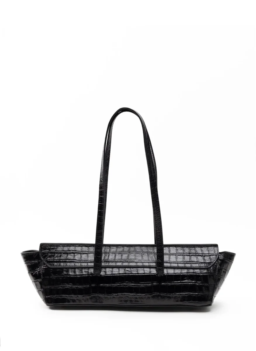 Vesker | Le Bateau Croco Leather Black - Image 4