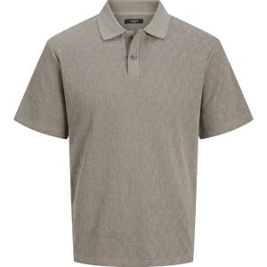 Blatrent Jacquard Polo Brun