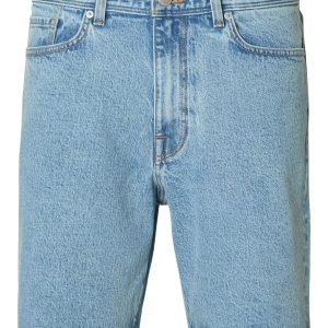 Reg Alex Light Blue Denim Shorts Blå