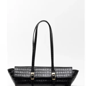 Vesker | Le Bateau Croco Leather Black