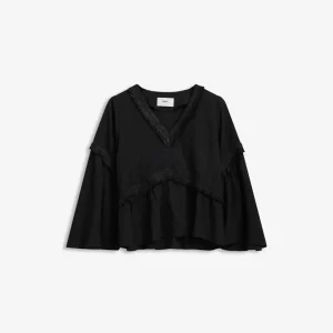 Bluser | Eden Blouse Linen Black