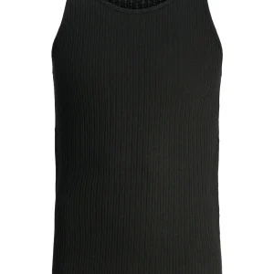 Mykonos Pointal Rib Tank Top Sort