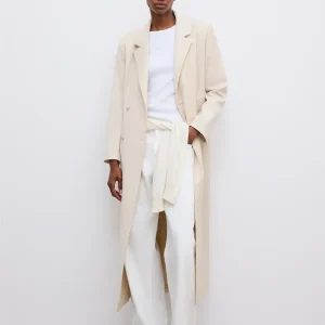 Blazere | Long Tailored Blazer Sand Beige