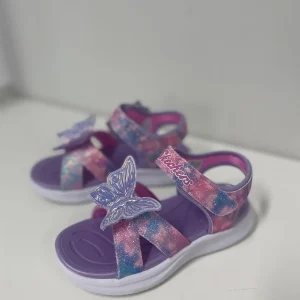 Jumpsters Sandal Butterfly Brights Rosa
