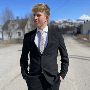 Slim - Elon Blazer Sort