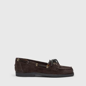 Nesso Walnut Suede Loafers Sko
