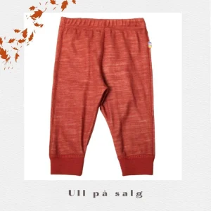 Joha - Leggings i ull/bambus "Trees" Red