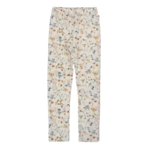 Ullleggings "Flora" Off-White